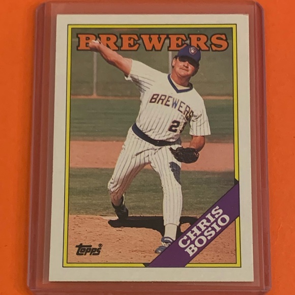 Topps Other - Chris Bosio #137 1988 Topps Baseball Trading Card